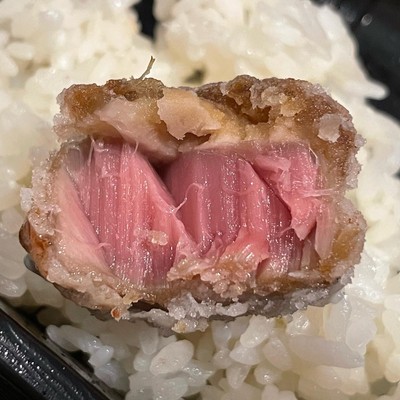 竜田揚げ断面