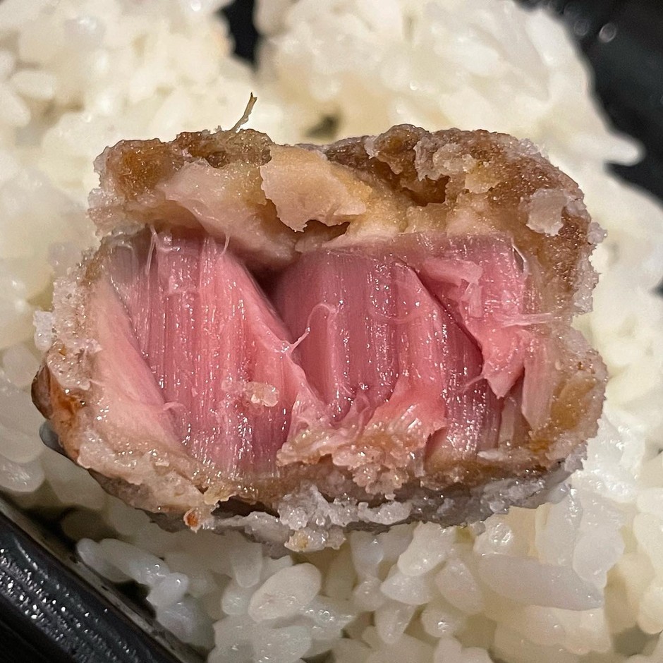 竜田揚げ断面