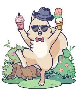 週刊きちじょうじキャラクターりすさん