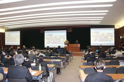 滋賀県高島市「旧広瀬小学校活用プロジェクト」 (国際学部2年次生 池上朱音さん)