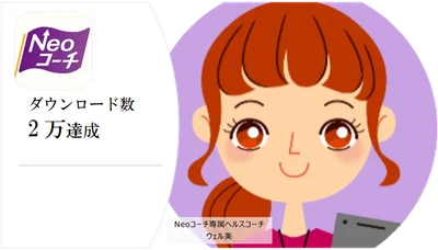 【ネオファースト生命保険株式会社】健診結果改善サポートアプリ「Neoコーチ」　2万ダウンロード達成・期間限定キャンペーンの実施