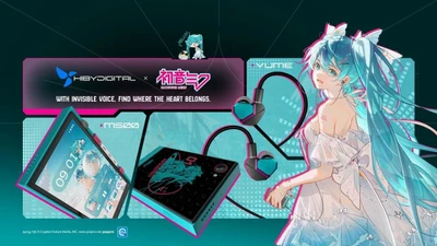 初音ミク × HiByDigitalコラボ　描き下ろしDAP「M500」とイヤフォン「YUME」、公式ストアで発売開始