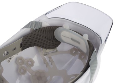 「熱SEE」ヘルメット取付例