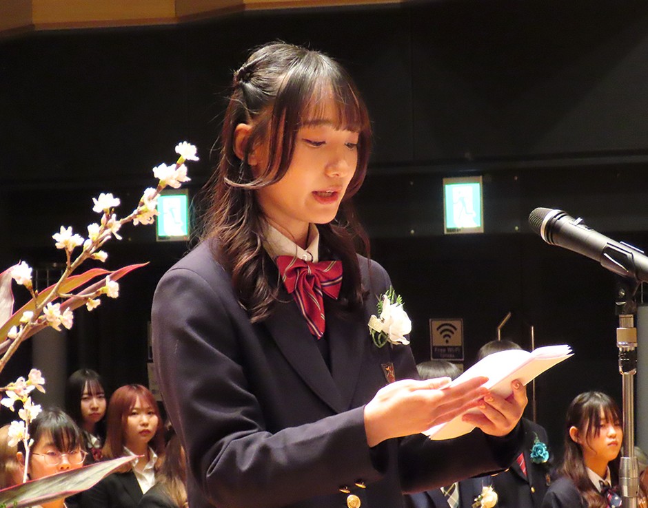 2024年度卒業式の様子(2)