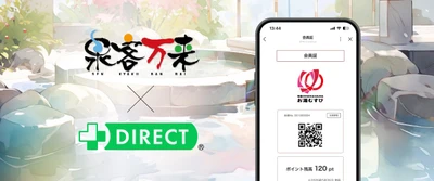 LINEで使える「デジタル会員証」を導入！
クラブネッツ×データシステムのシステム連携で、
温浴施設「お湯むすび」の顧客管理・販促を強化