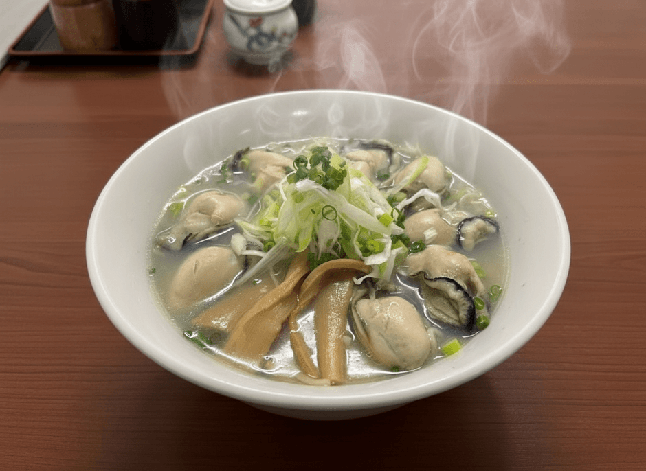 濃厚牡蠣らーめん|販売価格:1,500円(税込)