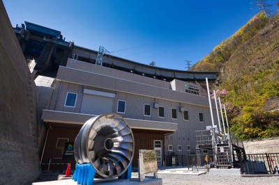 美和発電所&水車展示