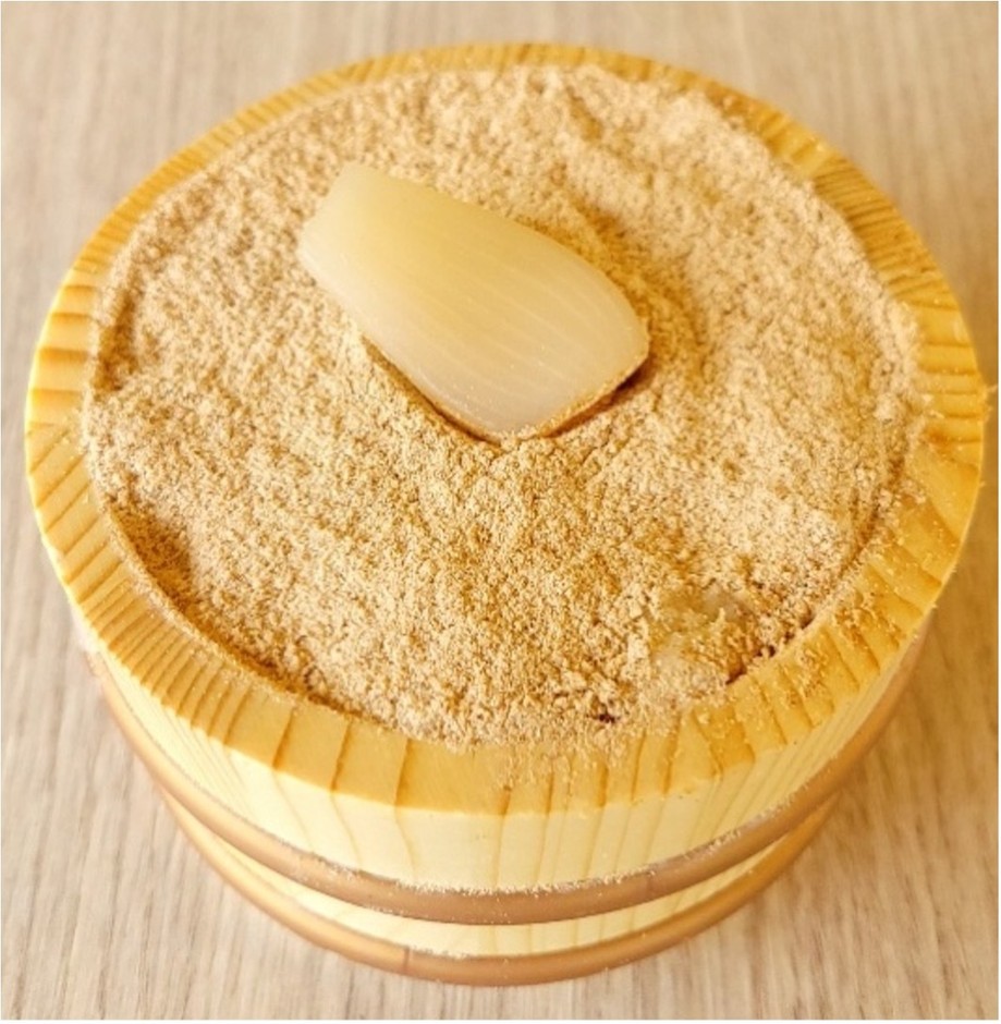 砂かけらっきょうねば小丼