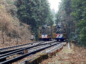 ▲比叡山鉄道