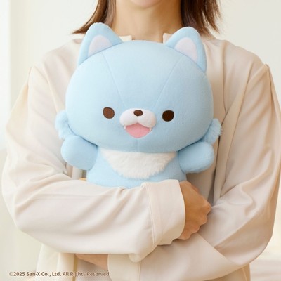 あったかぬいぐるみ アオイコオオカミ　イメージ3
