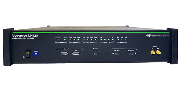 Voyager M4120 USB4 プロトコルアナライザ