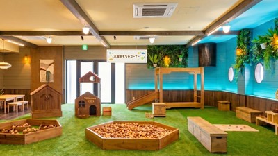KIDSラウンジ「木育おもちゃコーナー」