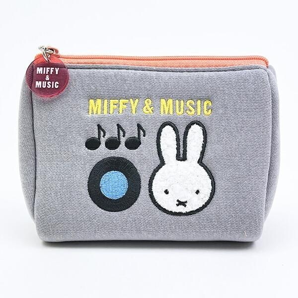 ミッフィーMUSICシリーズのポーチ