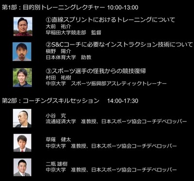 TECHNOGYM CLINIC 2023年3月4日講師