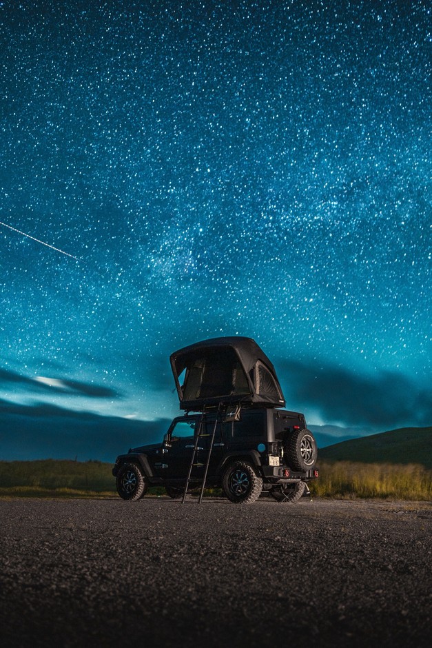 星空の中で