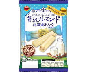 ブルボン、北海道産乳製品にこだわった贅沢なルマンド 濃厚なミルクの味わいを楽しめる「贅沢ルマンド北海道ミルク」を 10月6日(火)に新発売！