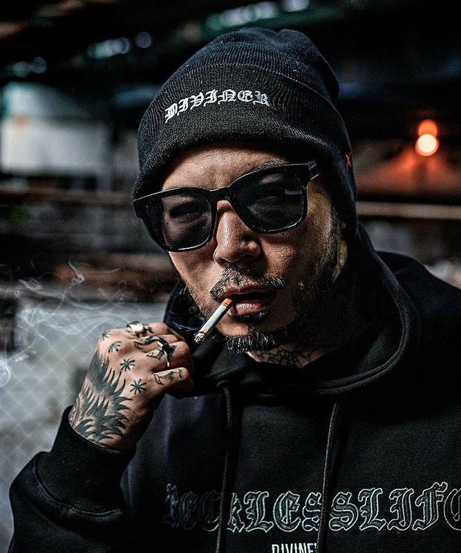 【Black Letter】 Knit Cap