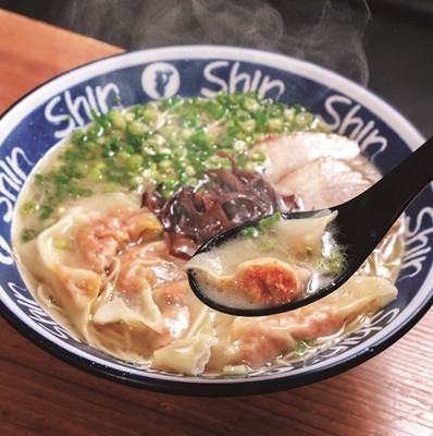 明太子入ワンタンラーメン