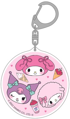 クリルキーホルダー　デザイン①
