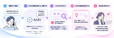 AIRIの活用イメージ(想定例)