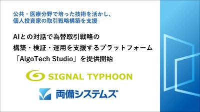 両備システムズ、AIとの対話で為替取引戦略の構築・検証・運用を 支援するプラットフォーム「AlgoTech Studio」を提供開始