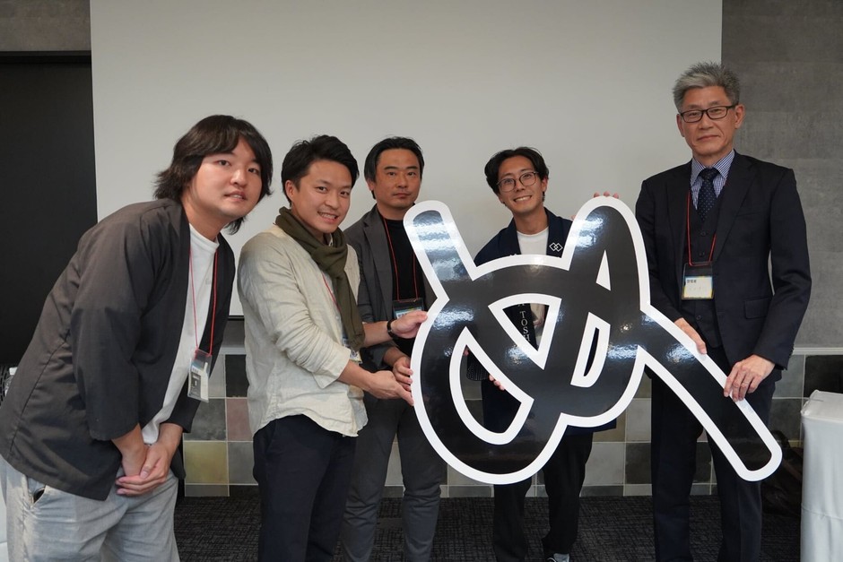左からの山口様、 今井様、村井様、木村、平田様