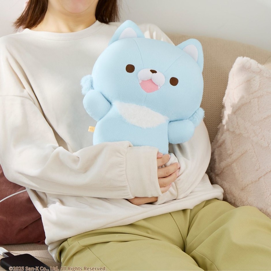 あったかぬいぐるみ アオイコオオカミ　イメージ1