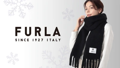 FURLA(フルラ）マフラー新作紹介　BLACK ＆ WHITE collection【ムーンバット 公式オンラインショップ】