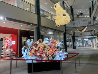 女性初のねぶた師　北村麻子氏による作品展示を行います