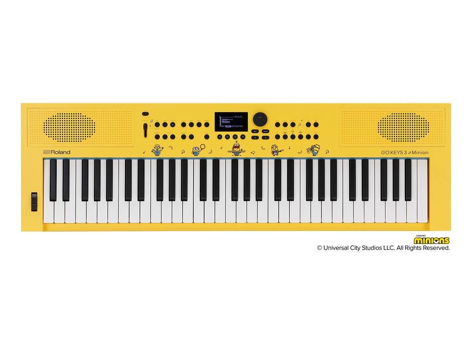 『GO:KEYS 3 Minion』　トップ・パネル
