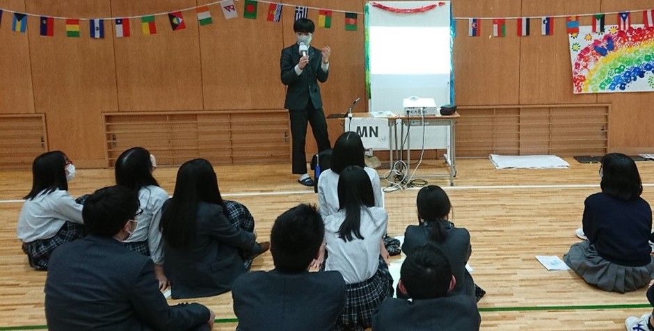 令和4年(2022年)8月に実施した札幌日本大学高等学校との交流会の様子