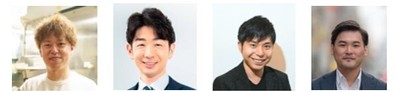 「鰻の成瀬」山本 昌弘社長／「ホワイトニングカフェ」の佐藤 和也社長／「NAYUTAS」創業者の飯田 裕紀氏／「元祖豚丼屋TONTON」山内 仁社長