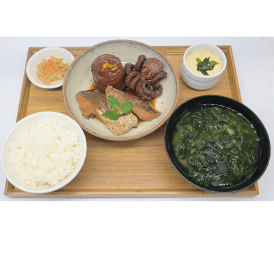鳴門大根・三宝煮つけ定食