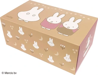大人向けキャラクターマスクを2025年8月下旬に新発売！ 「ミッフィー30枚入りBOXマスク(おばけ)」