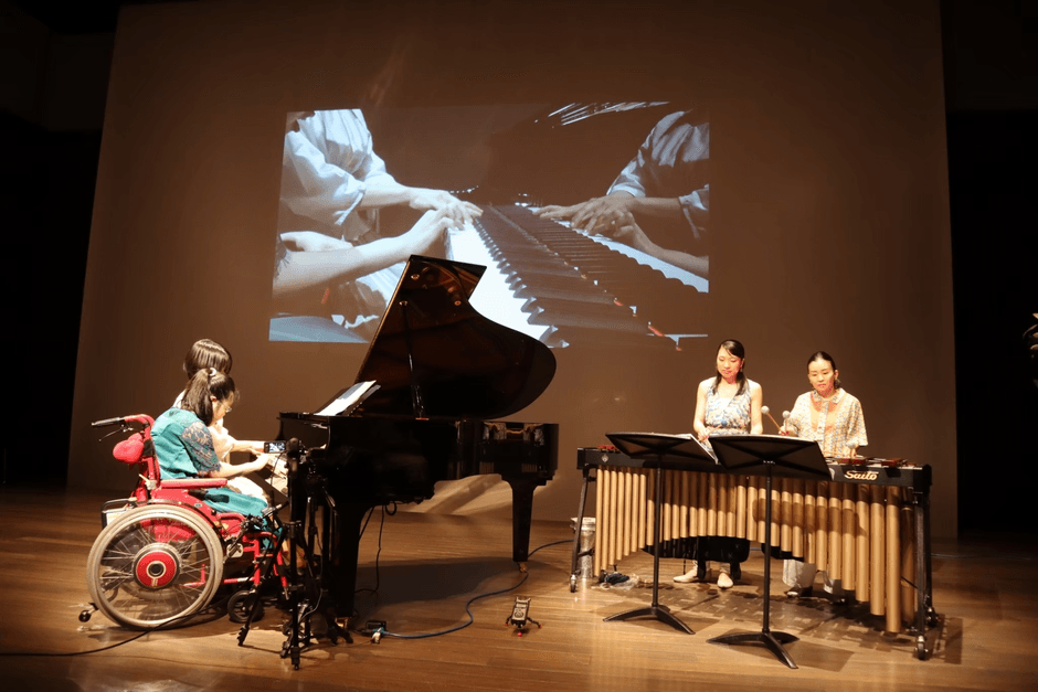 採択事例3(東京都) ひとさし指のノクターン「わくわく!みんなで楽しむコンサート~障がいのある人もない人も一つになって~」
