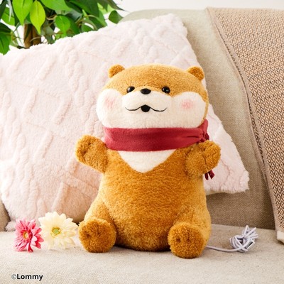 あったかぬいぐるみ　可愛い嘘のカワウソ　正面