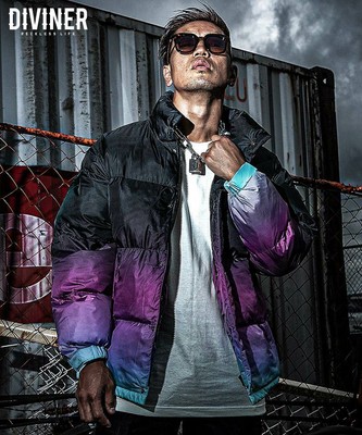 Gradation Padded Jacket / グラデーションパデッドジャケット