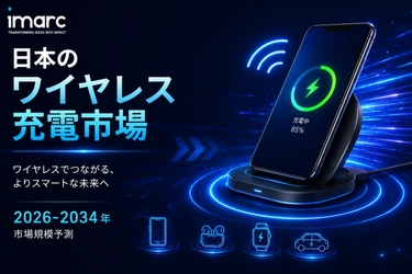 日本ワイヤレス充電市場予測 2034 | 26.51%のCAGRで124.916億米ドルに達する見込みです