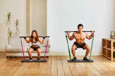 電気を使わず、1台で40種類のトレーニングメニューがこなせるBODYBOSS