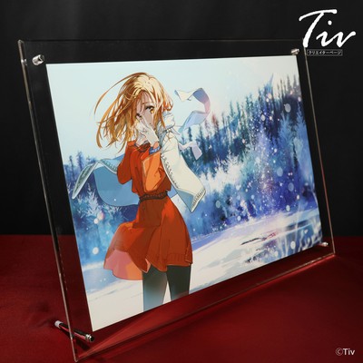 複製画「細氷(ダイヤモンドダスト)」