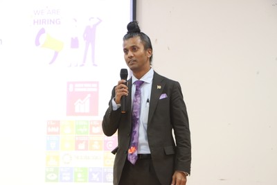 日本での講演で実行力とグローバル人材育成について語る Ashutosh Singh
