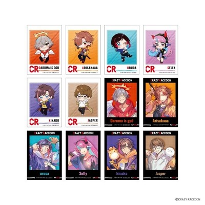 ▲チェキ風カード(全12種) 配布期間:10/4(土)~10/17(金)