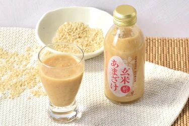 【リニューアル新発売】山形県高畠町産コシヒカリの「玄米と玄米糀」100%で仕上げた、飲むインナーケア「玄米あまざけ155g」が販売開始！