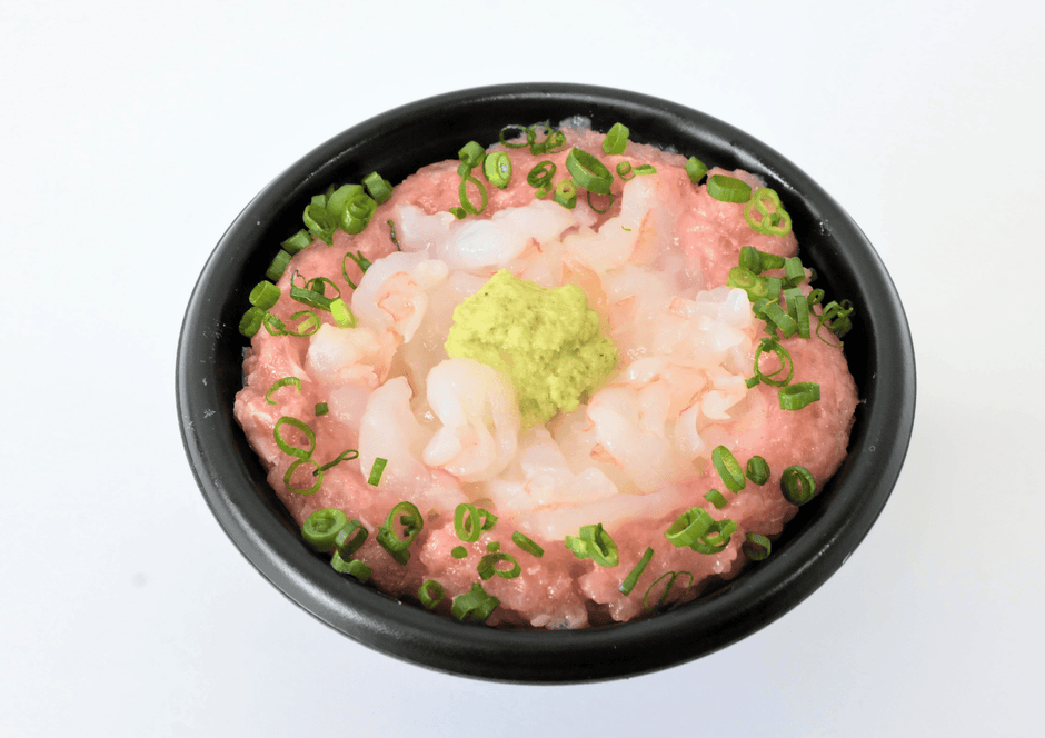 GOGO大感謝 甘えびねぎとろ小丼