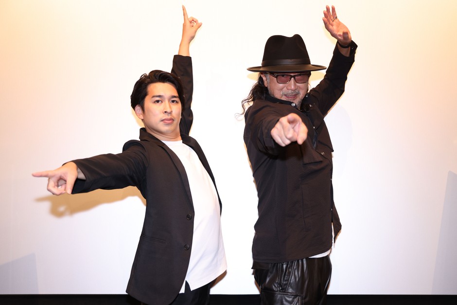 (左から)ジャガモンド斉藤、大塚明夫