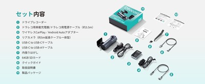 セット内容・付属品一覧