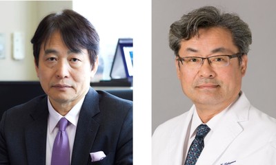 (左)主任教授 工藤正俊 (右)特任教授 中川和彦