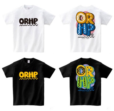 ORANGE RANGE×ひらかたパーク】 Tシャツ(ホワイト／ブラック) 税込3,800円
