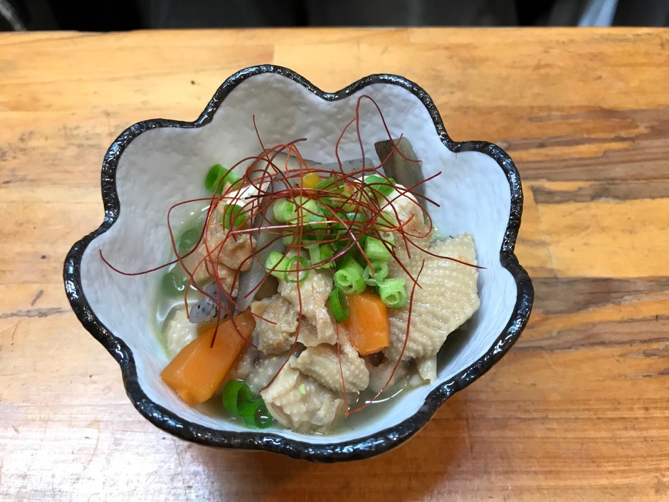 鶏皮煮込