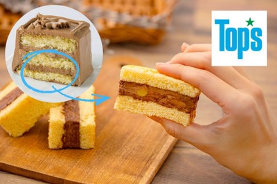 チョコレートケーキが手軽なワンハンドスイーツに！
